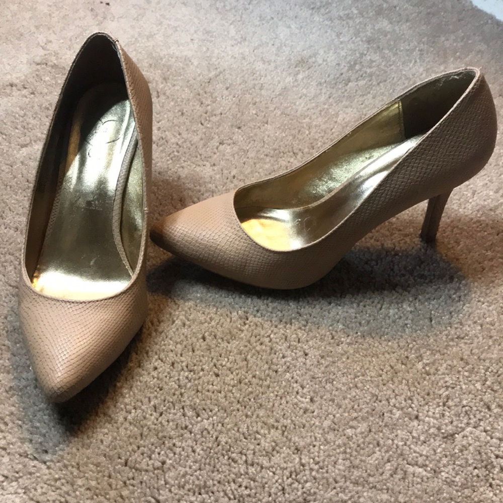 Nude heels